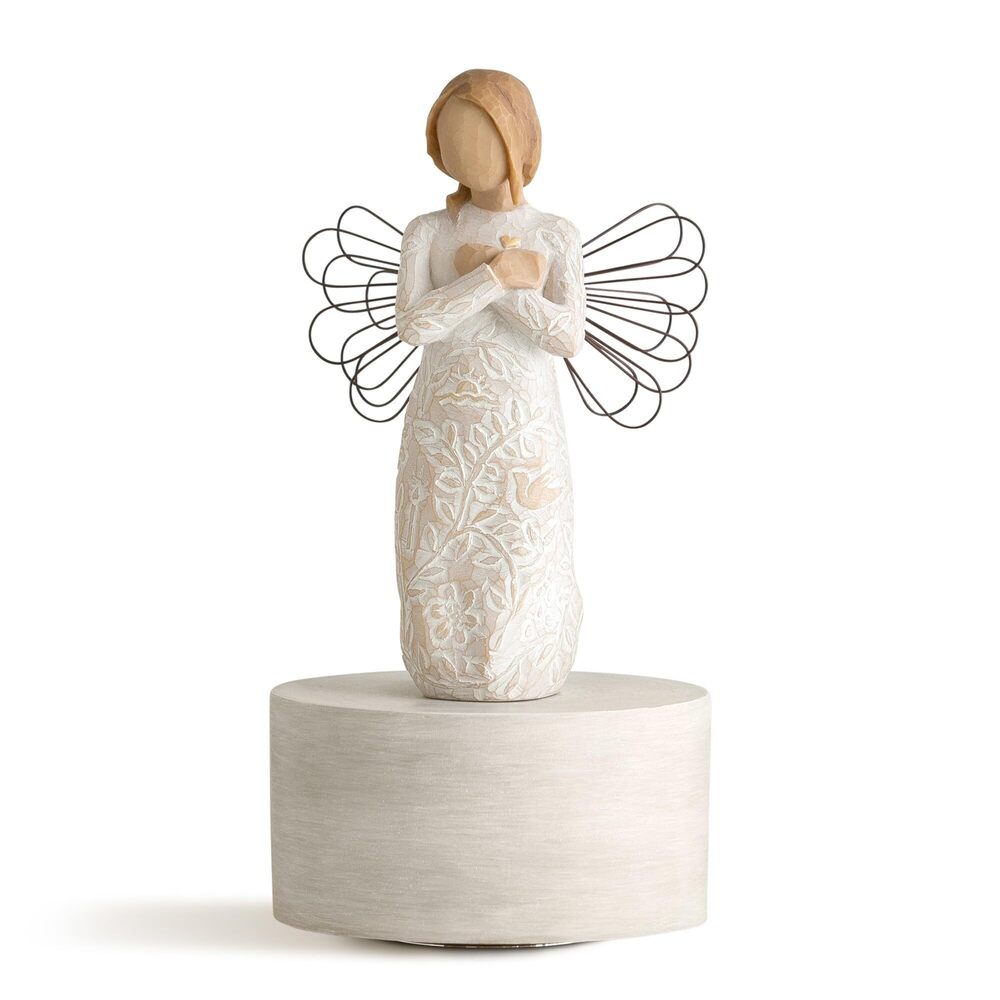 7377 Remembrance Musical, Sculpted Hand-Painted Musical Figure